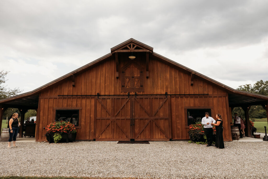 Front view of Montgomery Creek Ranch wedding venue